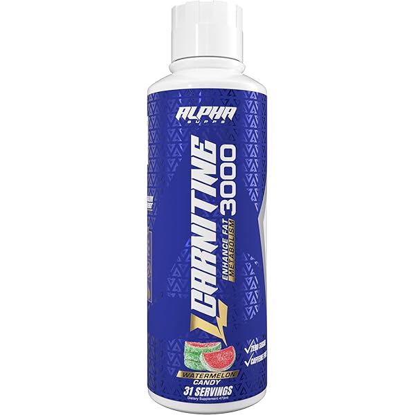 Alpha Supps Liquid L-Carnitine 3000